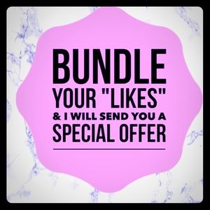 Bundle your likes for a special offer!! 💕